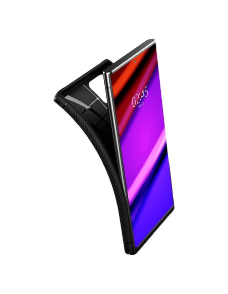 Coque SPIGEN Rugged Armor pour SAMSUNG S22 ULTRA matte black