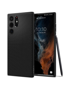 Coque SPIGEN Luqid Air pour SAMSUNG S22 ULTRA matte black