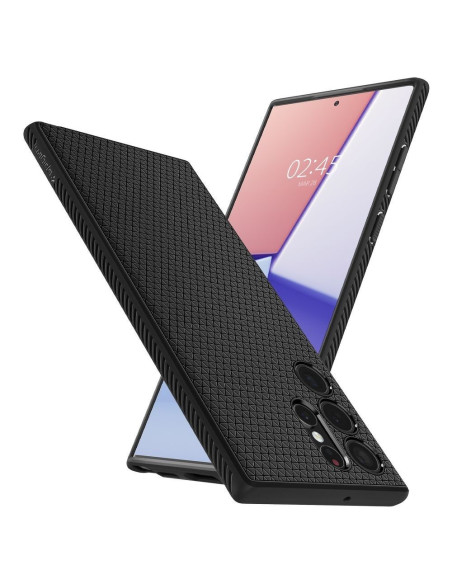 Coque SPIGEN Luqid Air pour SAMSUNG S22 ULTRA matte black