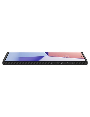 Coque SPIGEN Luqid Air pour SAMSUNG S22 ULTRA matte black
