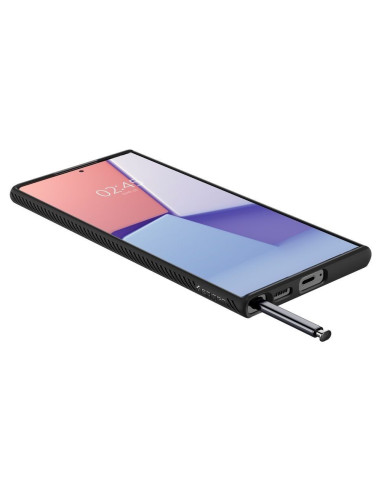 Coque SPIGEN Luqid Air pour SAMSUNG S22 ULTRA matte black
