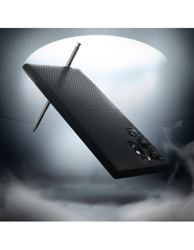 Coque SPIGEN Luqid Air pour SAMSUNG S22 ULTRA matte black