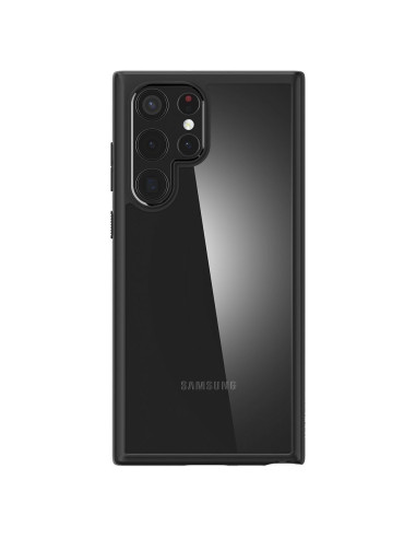Coque SPIGEN Ultra Hybrid pour SAMSUNG S22 ULTRA matte black