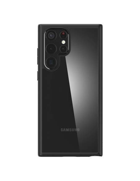 Coque SPIGEN Ultra Hybrid pour SAMSUNG S22 ULTRA matte black