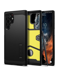 Coque SPIGEN Tough Armor pour SAMSUNG S22 ULTRA black