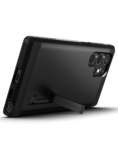 Coque SPIGEN Tough Armor pour SAMSUNG S22 ULTRA black