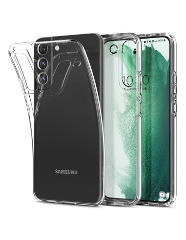 Coque SPIGEN Luqid Crystal pour SAMSUNG S22 PLUS transparent