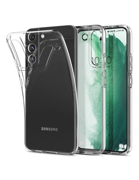 Coque SPIGEN Luqid Crystal pour SAMSUNG S22 PLUS transparent