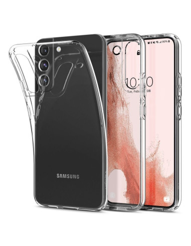 Coque SPIGEN Luqid Crystal pour SAMSUNG S22 transparent