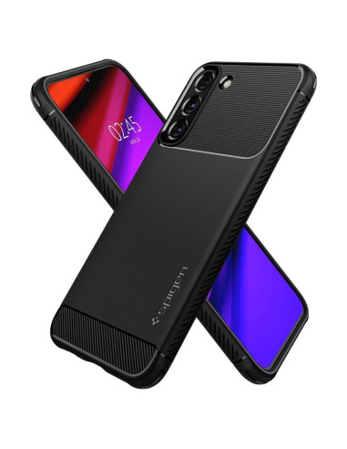 Coque SPIGEN Rugged Armor pour SAMSUNG S22 matte black