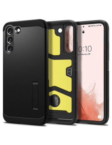 Coque SPIGEN Tough Armor pour SAMSUNG S22 black