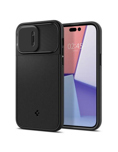 SPIGEN Optik Armor MAG Coque pour IPHONE 14 PRO noir