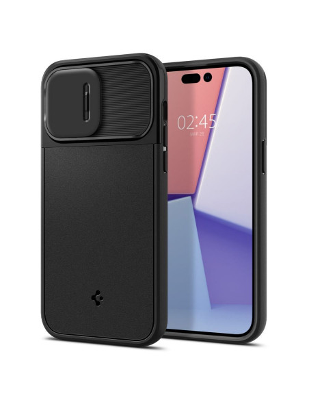 SPIGEN Optik Armor MAG Coque pour IPHONE 14 PRO noir