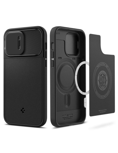 SPIGEN Optik Armor MAG Coque pour IPHONE 14 PRO noir