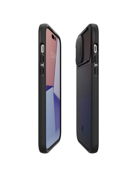 SPIGEN Optik Armor MAG Coque pour IPHONE 14 PRO noir
