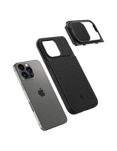 SPIGEN Optik Armor MAG Coque pour IPHONE 14 PRO noir