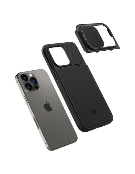 SPIGEN Optik Armor MAG Coque pour IPHONE 14 PRO noir