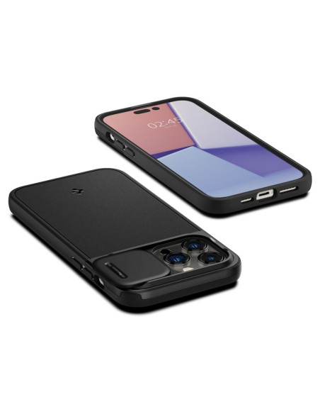 SPIGEN Optik Armor MAG Coque pour IPHONE 14 PRO noir