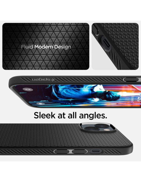 SPIGEN Liquid Air Coque pour IPHONE 14 noir mat
