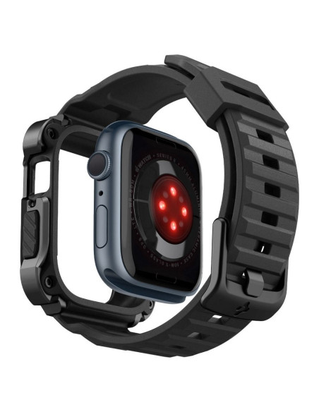 SPIGEN Tough Armor ”PRO” case for APPLE Watch 7 / 8 / 9 (45 mm) metal black