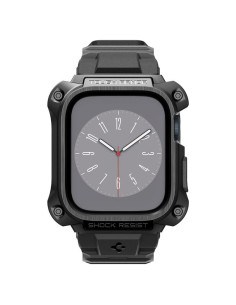 SPIGEN Tough Armor ”PRO” case for APPLE Watch 7 / 8 / 9 (45 mm) metal black 2
