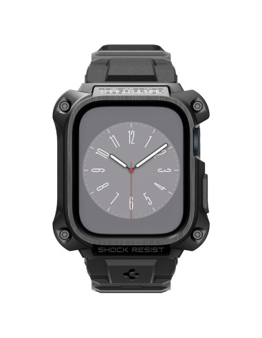SPIGEN Tough Armor ”PRO” case for APPLE Watch 7 / 8 / 9 (45 mm) metal black