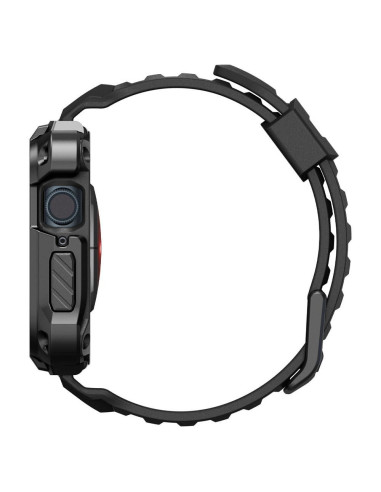 SPIGEN Tough Armor ”PRO” case for APPLE Watch 7 / 8 / 9 (45 mm) metal black