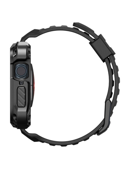 SPIGEN Tough Armor ”PRO” case for APPLE Watch 7 / 8 / 9 (45 mm) metal black