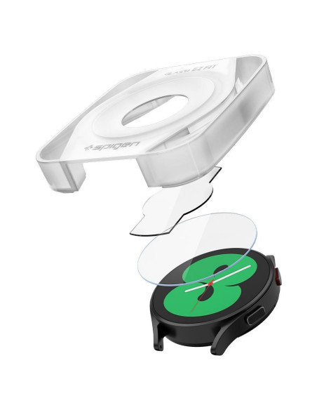 Tempered Glass SPIGEN GLAS.TR ”EZ-FIT” 2-PACK for SAMSUNG Galaxy Watch 4 / 5 ( 40 MM )