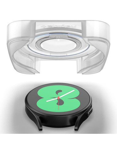 Tempered Glass SPIGEN GLAS.TR ”EZ-FIT” 2-PACK for SAMSUNG Galaxy Watch 4 / 5 ( 40 MM )