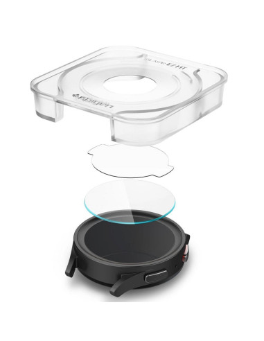 SPIGEN GLAS.TR "EZ-FIT" Verre trempé 2-PACK pour SAMSUNG Galaxy Watch 5 PRO ( 45 MM )