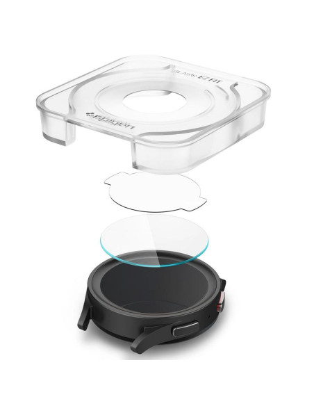 SPIGEN GLAS.TR "EZ-FIT" Verre trempé 2-PACK pour SAMSUNG Galaxy Watch 5 PRO ( 45 MM )