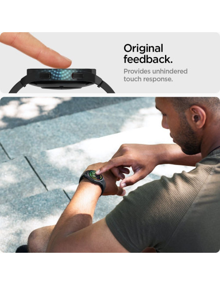 SPIGEN GLAS.TR "EZ-FIT" Verre trempé 2-PACK pour SAMSUNG Galaxy Watch 5 PRO ( 45 MM )