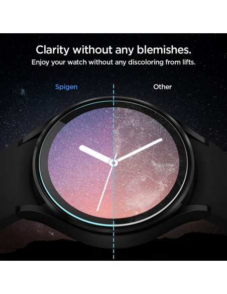 SPIGEN GLAS.TR "EZ-FIT" Verre trempé 2-PACK pour SAMSUNG Galaxy Watch 5 PRO ( 45 MM )