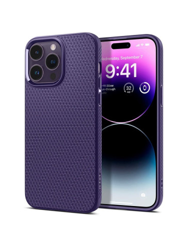 SPIGEN Liquid Air Coque pour IPHONE 14 PRO MAX deep purple