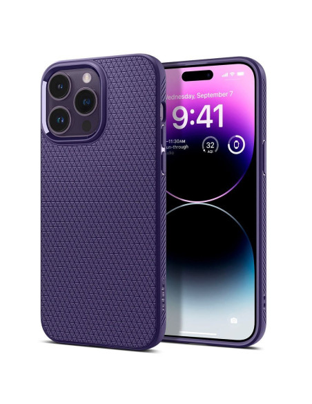 SPIGEN Liquid Air Coque pour IPHONE 14 PRO MAX deep purple