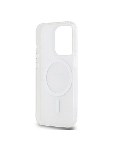 Coque DKNY pour IPHONE 13 Pro Max compatible avec MagSafe DKHMP13XHRHSEP (DKNY HC MagSafe PC TPU Repeat Texture Pattern W/ Strip