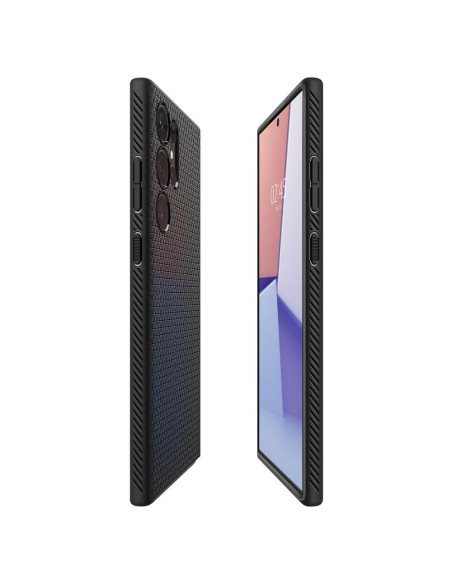 SPIGEN Liquid Air Coque pour SAMSUNG S23 ULTRA noir mat