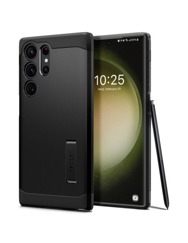 SPIGEN Coque Tough Armor pour SAMSUNG S23 ULTRA noir