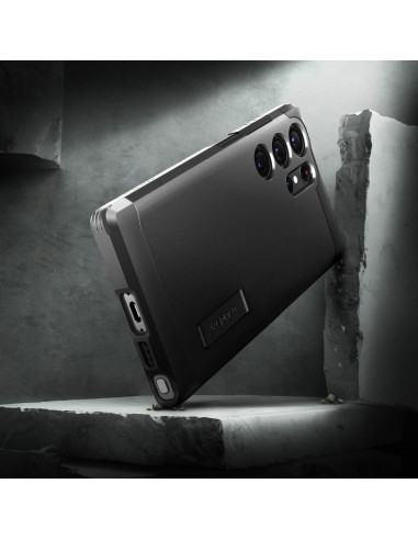 SPIGEN Coque Tough Armor pour SAMSUNG S23 ULTRA noir