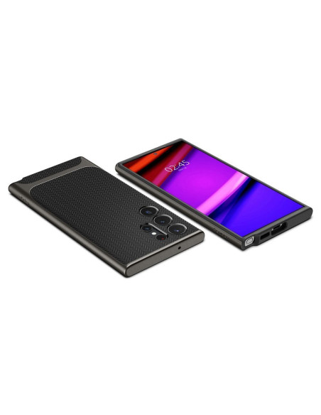 SPIGEN Neo Hybrid Coque pour SAMSUNG S23 ULTRA gunmetal