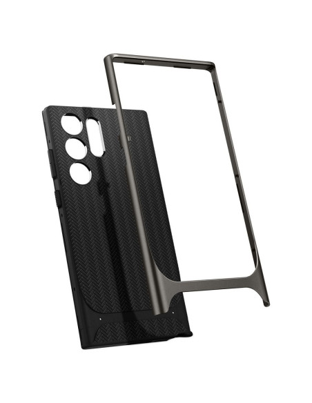 SPIGEN Neo Hybrid Coque pour SAMSUNG S23 ULTRA gunmetal