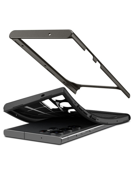 SPIGEN Neo Hybrid Coque pour SAMSUNG S23 ULTRA gunmetal