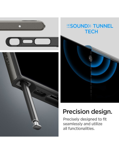 SPIGEN Neo Hybrid Coque pour SAMSUNG S23 ULTRA gunmetal