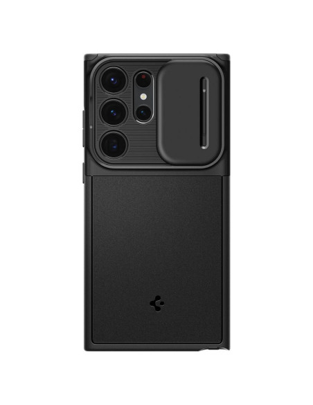 Coque SPIGEN Optik Armor pour SAMSUNG S23 ULTRA noir