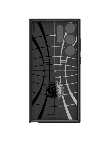 Coque SPIGEN Optik Armor pour SAMSUNG S23 ULTRA noir