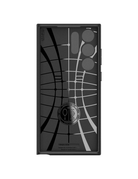 Coque SPIGEN Optik Armor pour SAMSUNG S23 ULTRA noir
