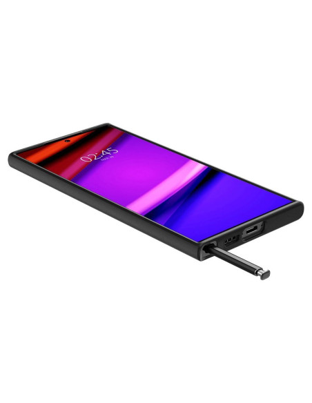 Coque SPIGEN Core Armor pour SAMSUNG S23 ULTRA noir mat