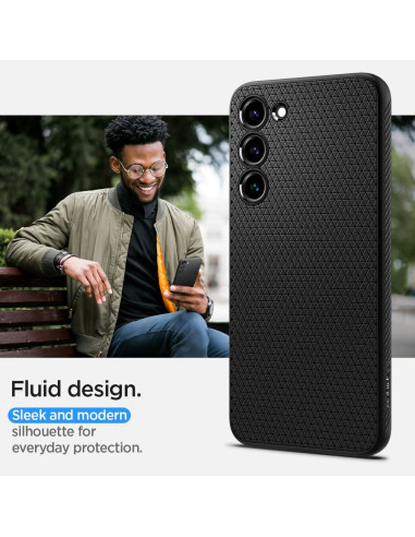 SPIGEN Liquid Air Coque pour SAMSUNG S23 PLUS noir mat
