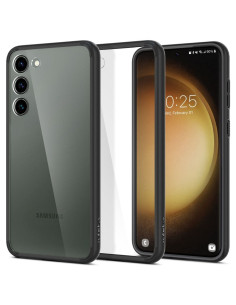 SPIGEN Ultra Hybrid pour SAMSUNG S23 noir mat